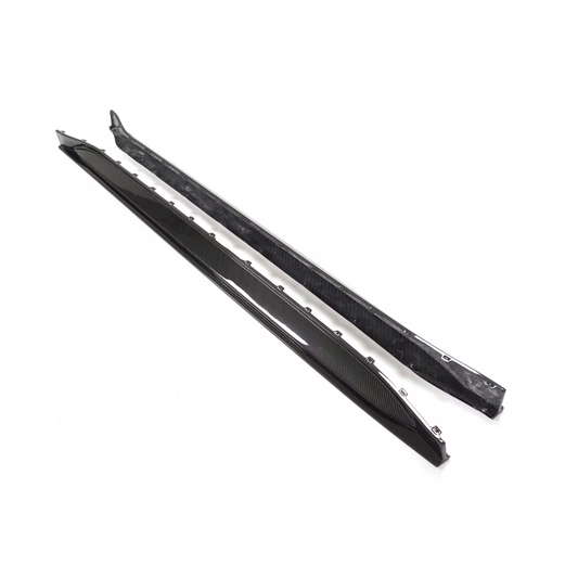 3D Style Carbon Fiber Side Skirts -- For BMW G80 M3 & G82/G83 M4