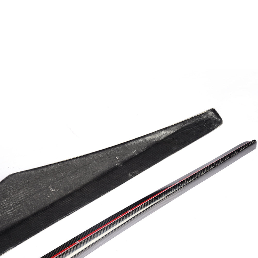 BMW 6-Series M-Sport - V-Style Wet Carbon Fiber Side Skirts