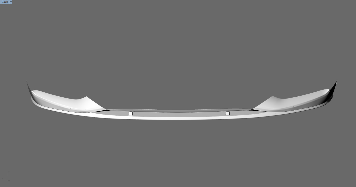 BMW G30 5-Series - Wet Carbon Fiber Front Lip