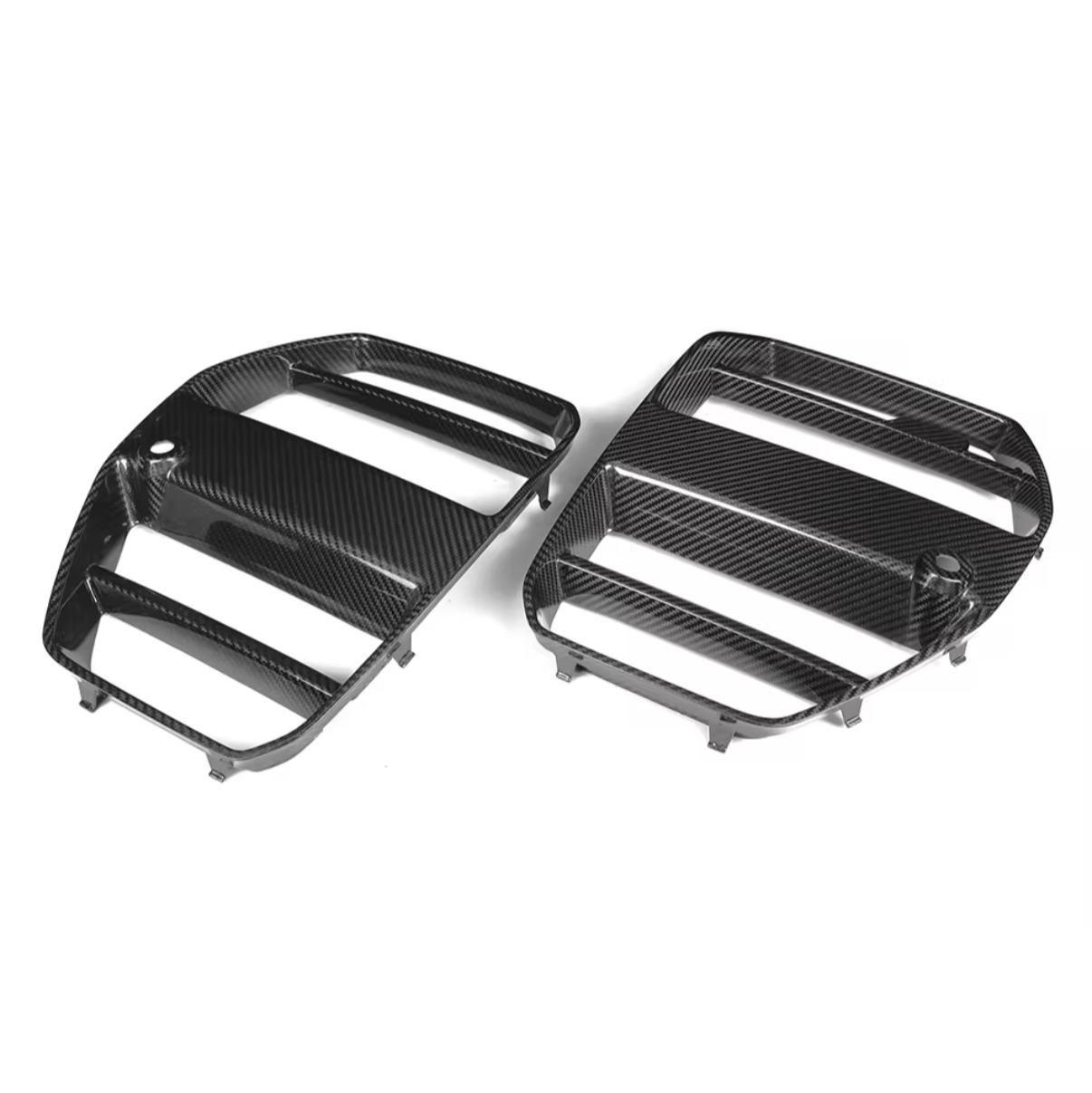 ST Style Carbon Fiber Front Grilles -- For BMW G80 M3 & G82/G83 M4