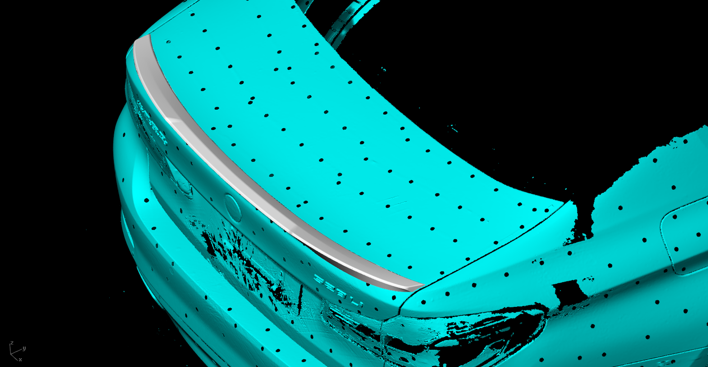 BMW G30 5-Series / BMW F90 M5 - MP V2 Style Wet Carbon Fiber Rear Trunk Spoiler