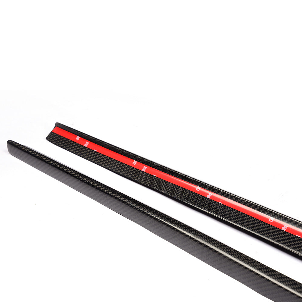 BMW 6-Series M-Sport - V-Style Wet Carbon Fiber Side Skirts