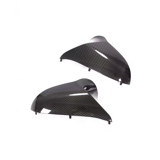 Carbon Fiber Mirror Cap Set -- For BMW F80 M3, F82/F83 M4, & F87 M2 Competition