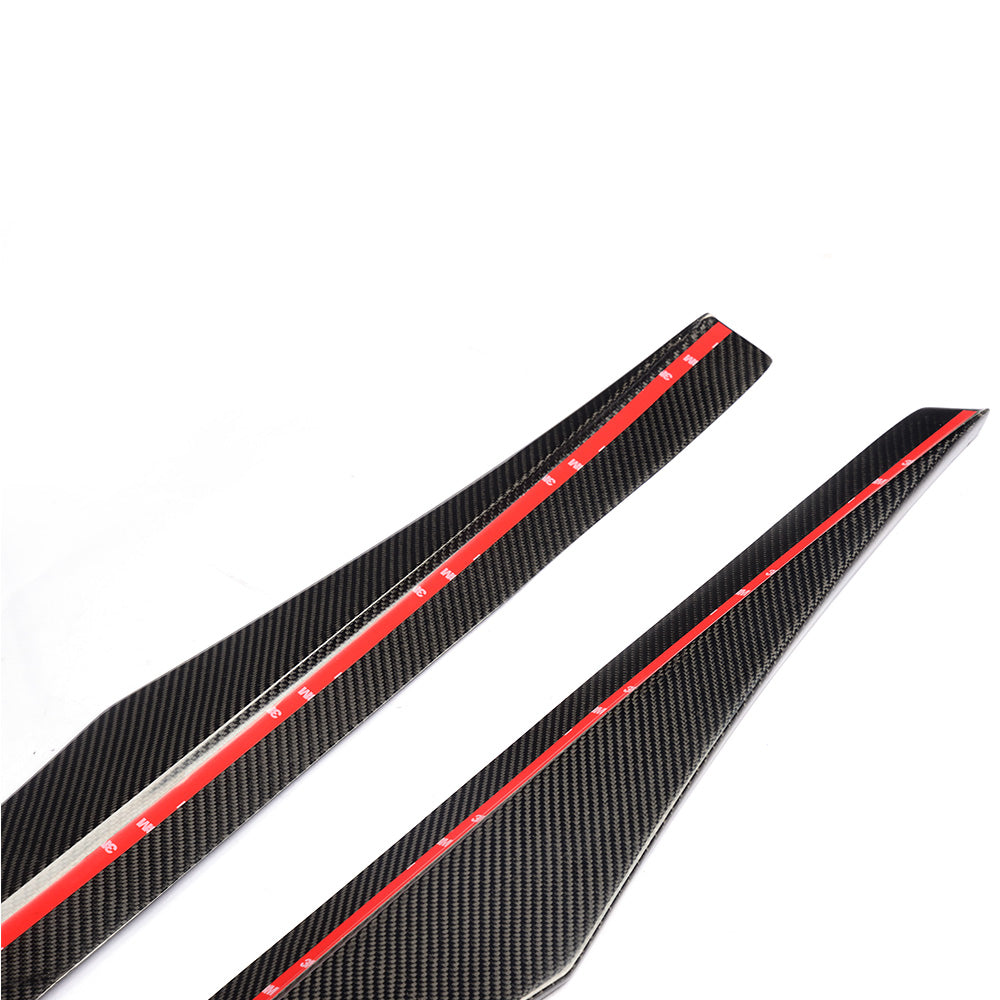 BMW 6-Series M-Sport - V-Style Wet Carbon Fiber Side Skirts