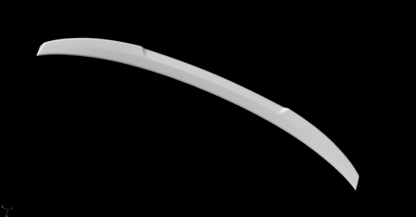BMW G30 5-Series / BMW F90 M5 - MP V2 Style Wet Carbon Fiber Rear Trunk Spoiler