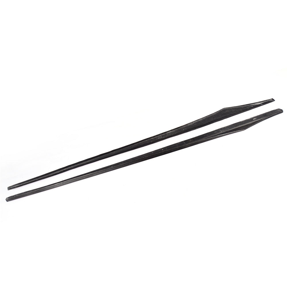 BMW 6-Series M-Sport - V-Style Wet Carbon Fiber Side Skirts