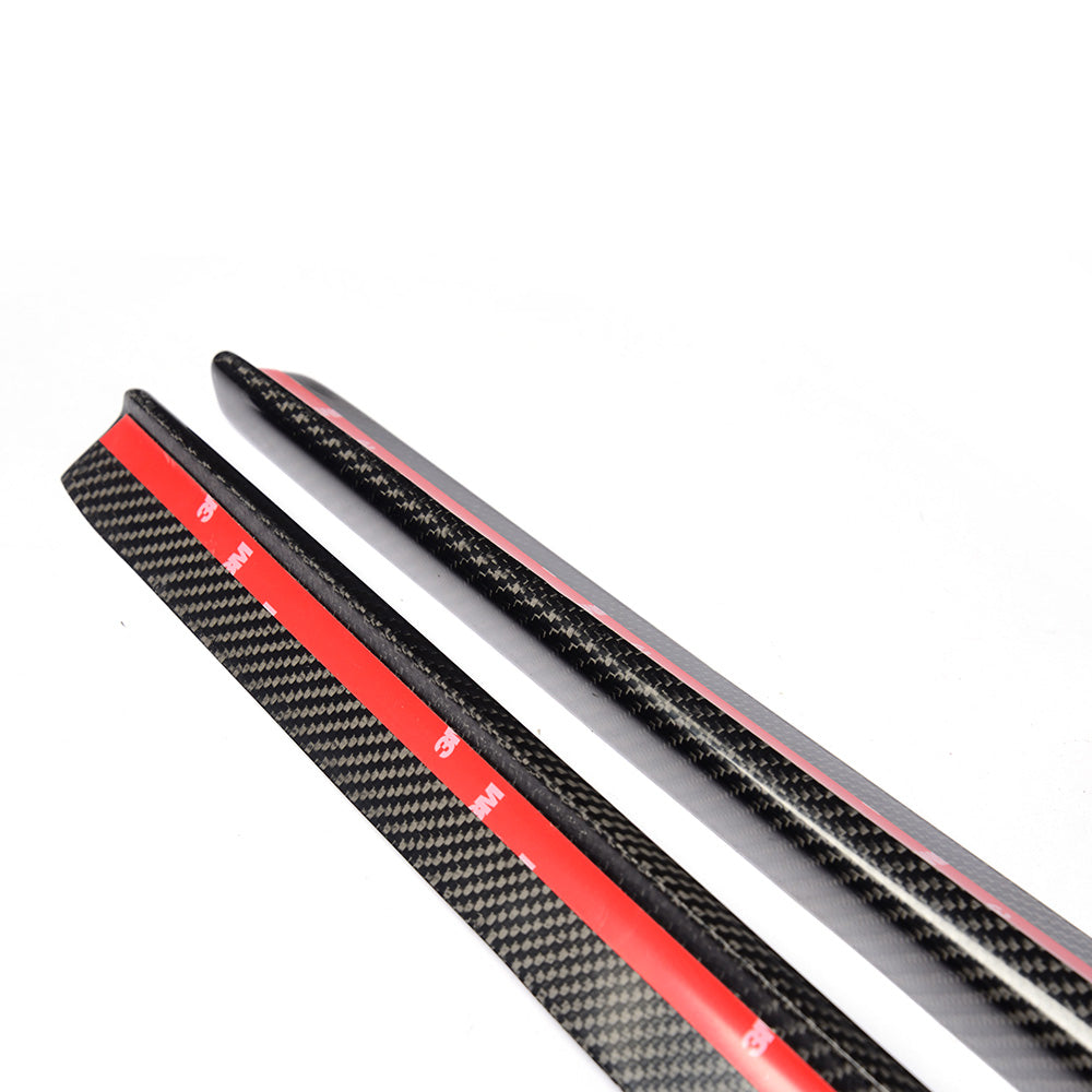 BMW 6-Series M-Sport - V-Style Wet Carbon Fiber Side Skirts