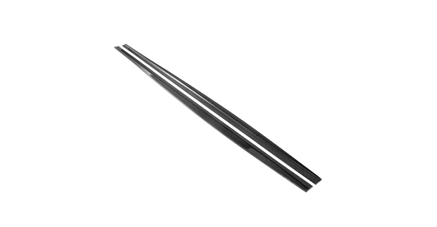 BMW G30 5-Series / BMW F90 M5 - P Style Wet Carbon Fiber Side Skirts