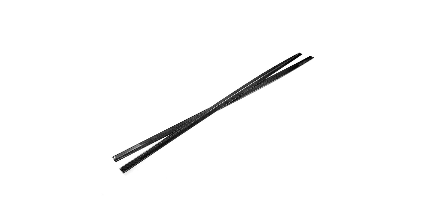 BMW G30 5-Series / BMW F90 M5 - P Style Wet Carbon Fiber Side Skirts
