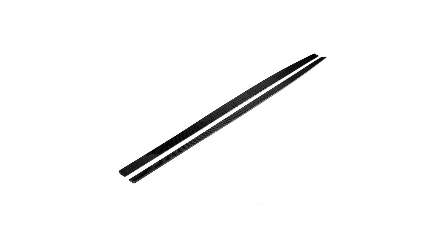 BMW G30 5-Series / BMW F90 M5 - P Style Wet Carbon Fiber Side Skirts