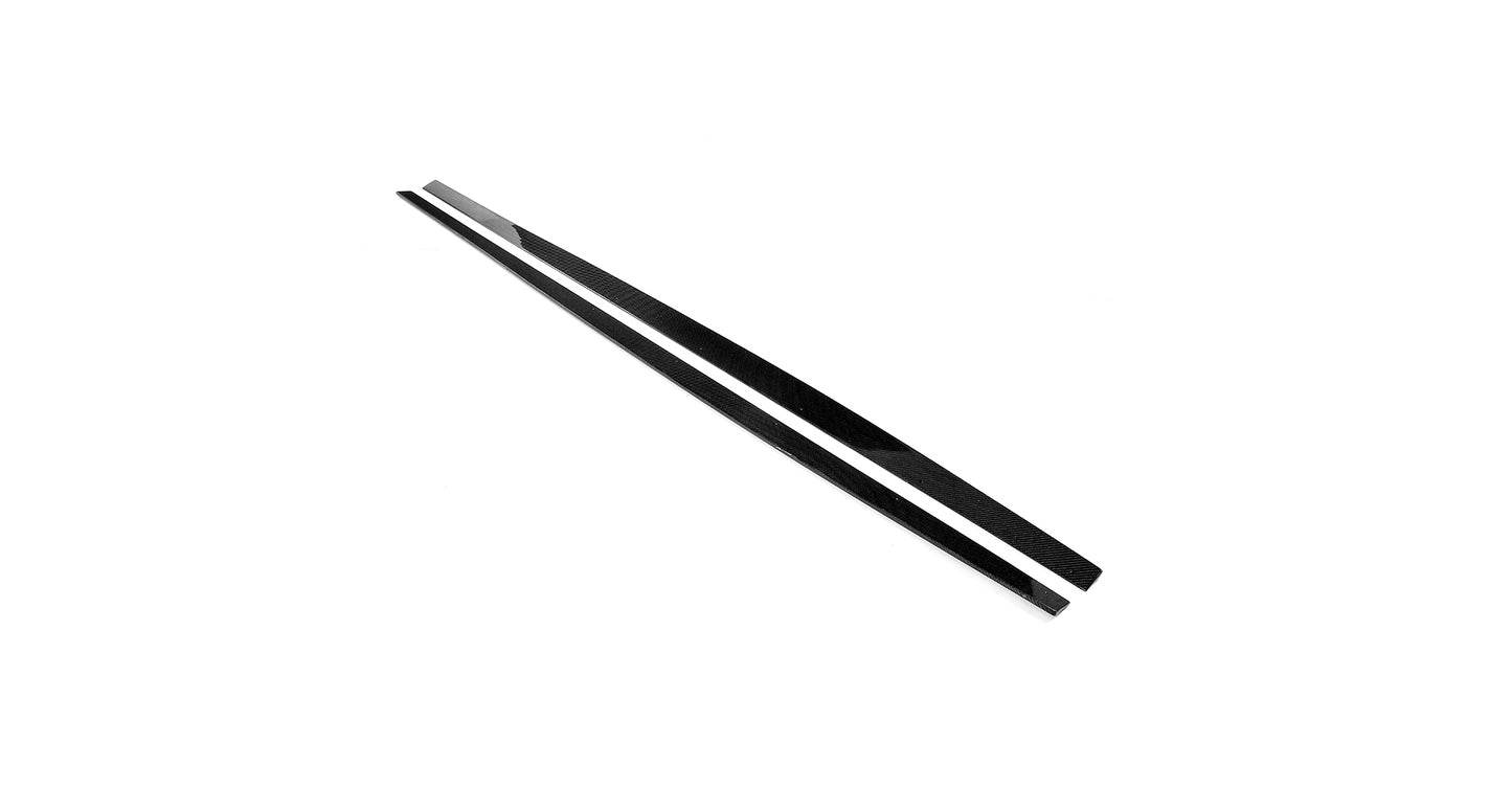 BMW G30 5-Series / BMW F90 M5 - P Style Wet Carbon Fiber Side Skirts