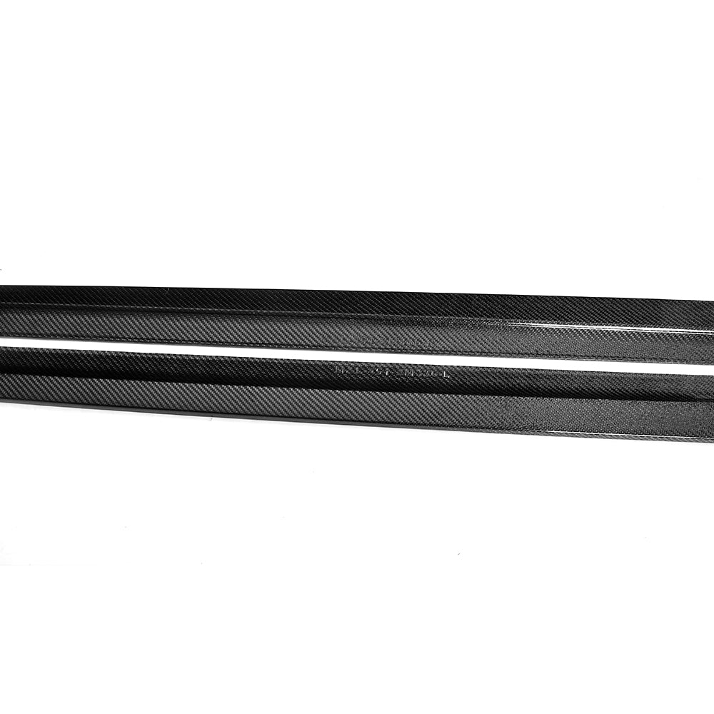 BMW G30 5-Series / BMW F90 M5 - P Style Wet Carbon Fiber Side Skirts