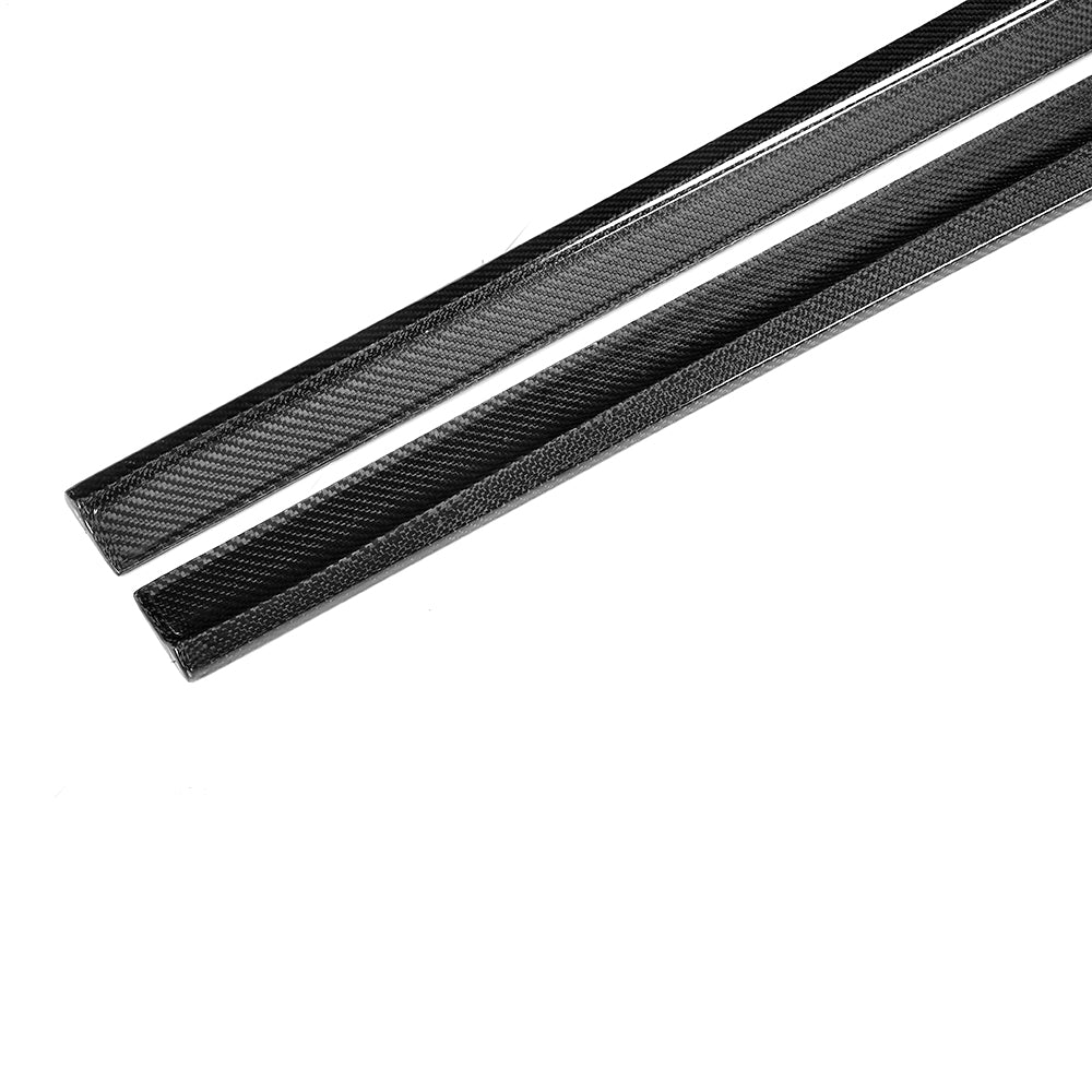 BMW G30 5-Series / BMW F90 M5 - P Style Wet Carbon Fiber Side Skirts