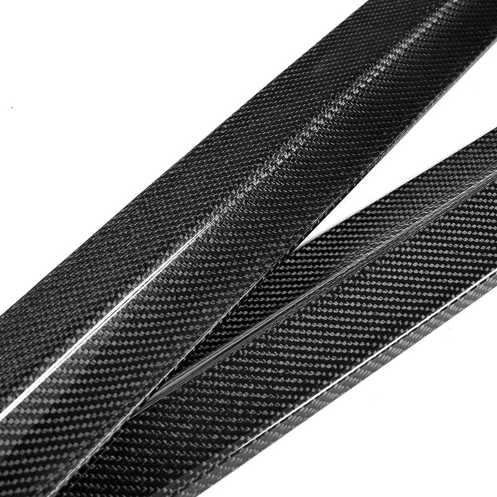 BMW G30 5-Series / BMW F90 M5 - P Style Wet Carbon Fiber Side Skirts