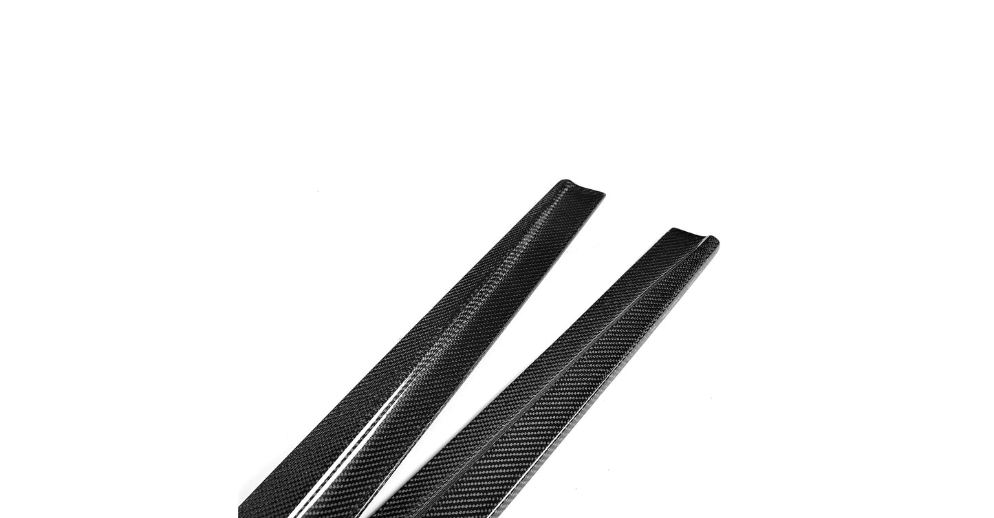 BMW G30 5-Series / BMW F90 M5 - P Style Wet Carbon Fiber Side Skirts