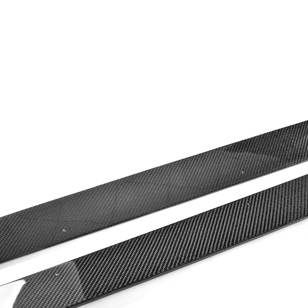 BMW G30 5-Series / BMW F90 M5 - P Style Wet Carbon Fiber Side Skirts