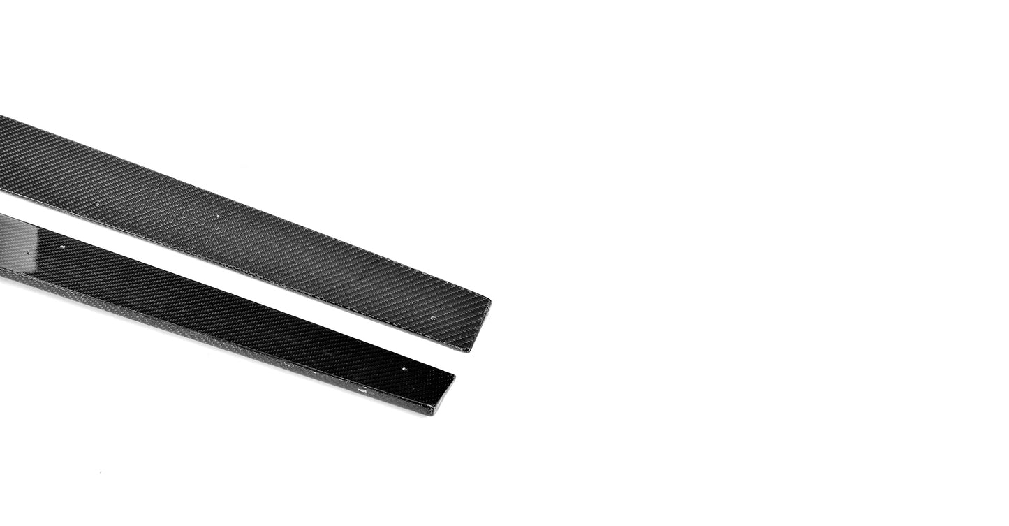 BMW G30 5-Series / BMW F90 M5 - P Style Wet Carbon Fiber Side Skirts