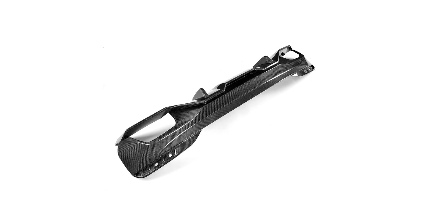 BMW G30 5-Series - MP Style Wet Carbon Fiber Rear Diffuser