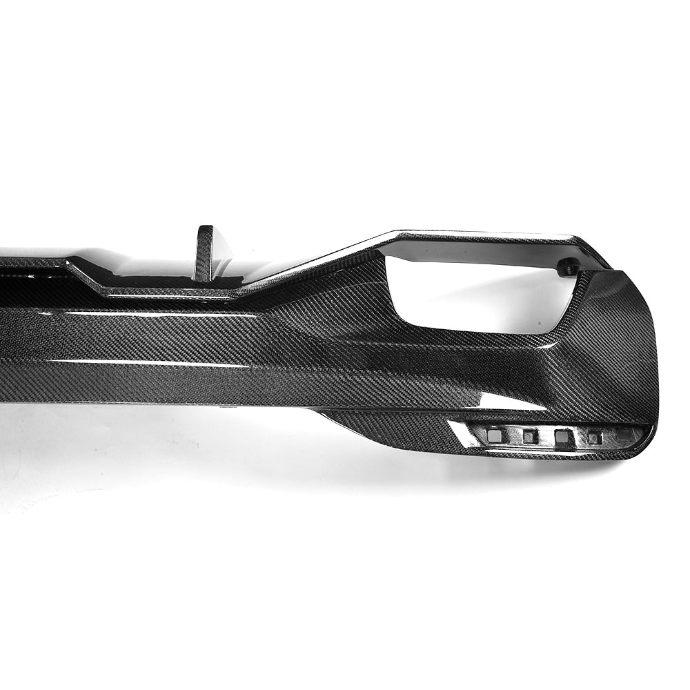 BMW G30 5-Series - MP Style Wet Carbon Fiber Rear Diffuser