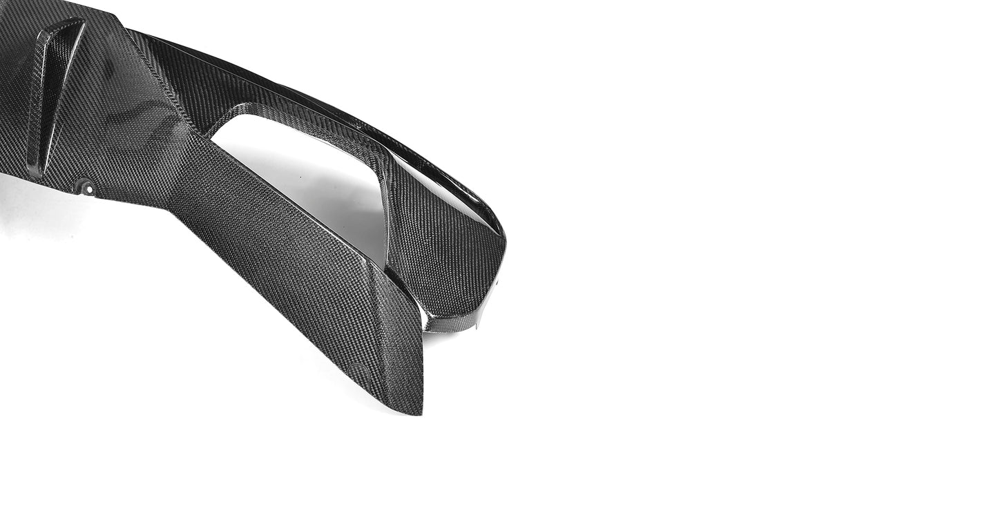 BMW G30 5-Series - MP Style Wet Carbon Fiber Rear Diffuser