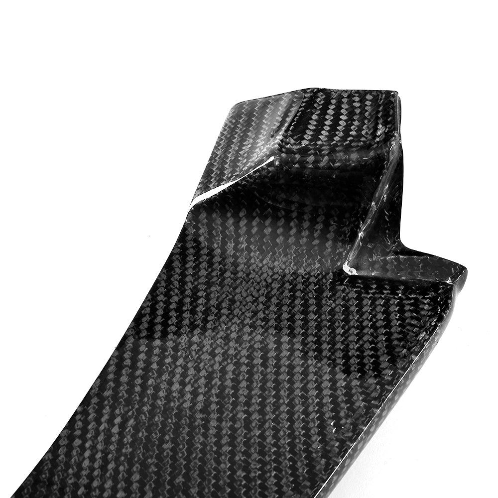 BMW G30 5-Series - V-Style Wet Carbon Fiber Front Lip