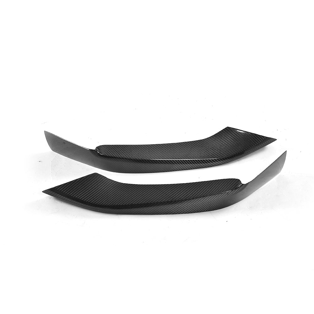 BMW G30 5-Series - Wet Carbon Fiber Splitter