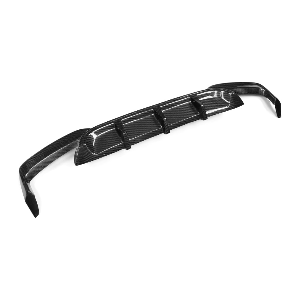 BMW 6-Series M-Sport - AK Style Wet Carbon Fiber Rear Diffuser