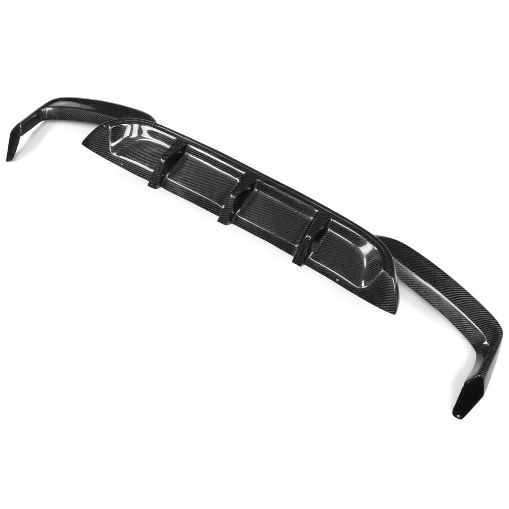 BMW 6-Series M-Sport - AK Style Wet Carbon Fiber Rear Diffuser