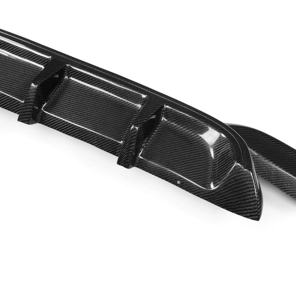 BMW 6-Series M-Sport - AK Style Wet Carbon Fiber Rear Diffuser