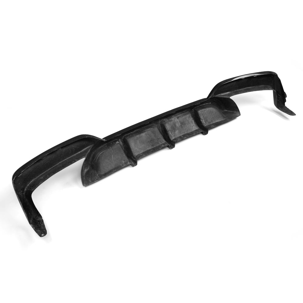 BMW 6-Series M-Sport - AK Style Wet Carbon Fiber Rear Diffuser
