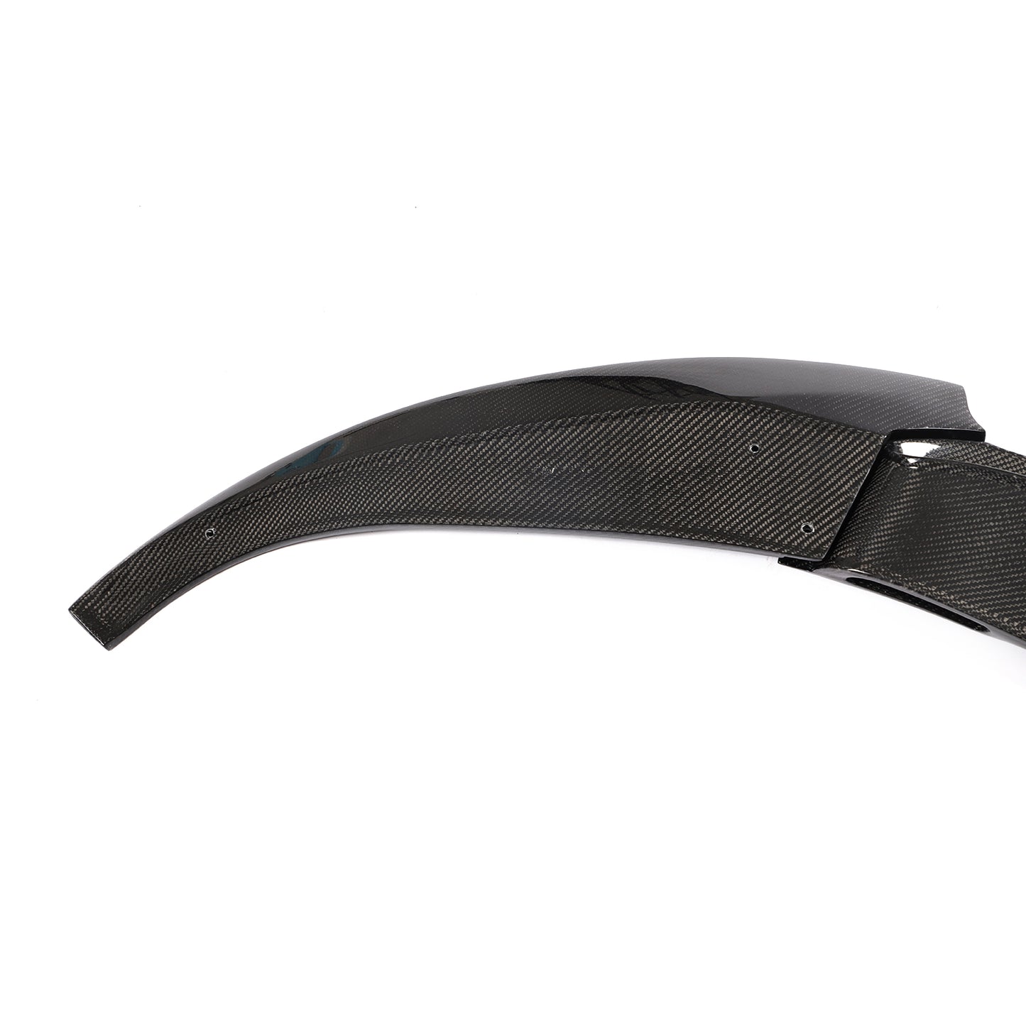 BMW 6-Series Base / BMW M6 - 3-PIECE Style Wet Carbon Fiber Front Lip