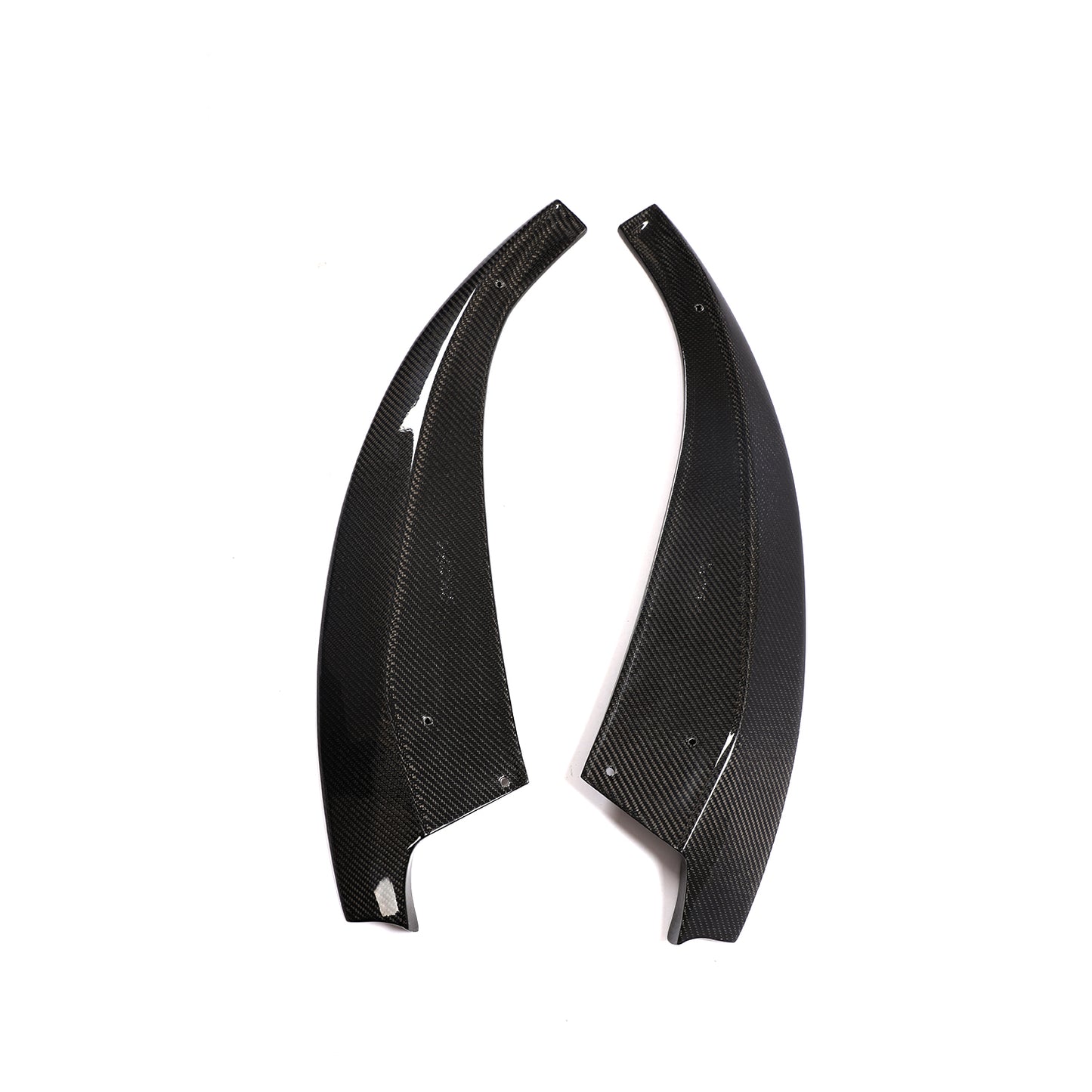 BMW 6-Series Base / BMW M6 - 3-PIECE Style Wet Carbon Fiber Front Lip