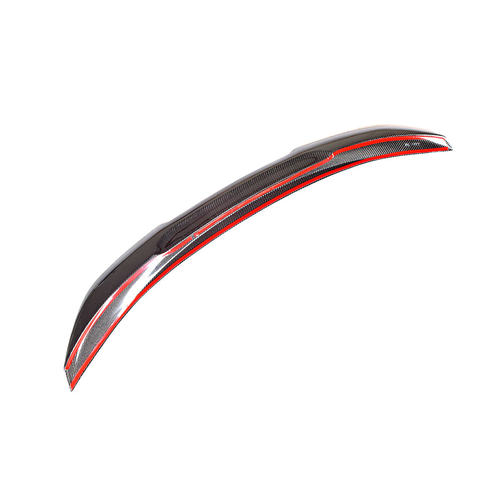BMW 6-Series M-Sport / BMW M6 - PSM Style Wet Carbon Fiber Rear Trunk Spoiler