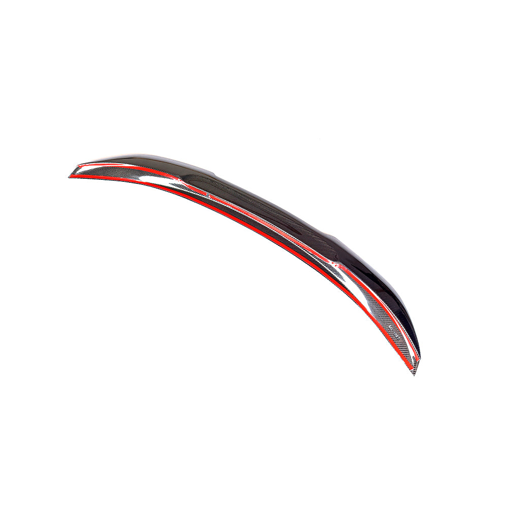 BMW 6-Series M-Sport / BMW M6 - PSM Style Wet Carbon Fiber Rear Trunk Spoiler