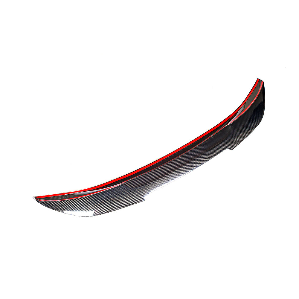 BMW 6-Series M-Sport / BMW M6 - PSM Style Wet Carbon Fiber Rear Trunk Spoiler