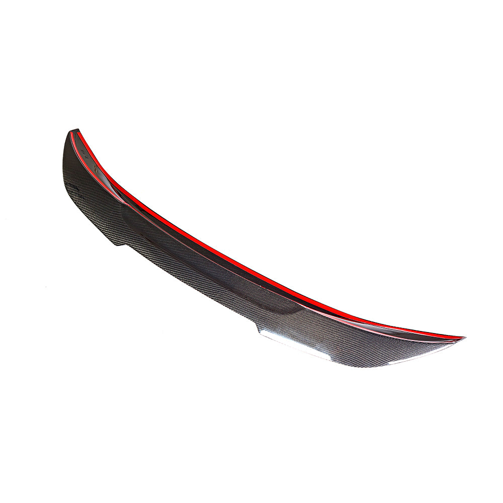 BMW 6-Series M-Sport / BMW M6 - PSM Style Wet Carbon Fiber Rear Trunk Spoiler