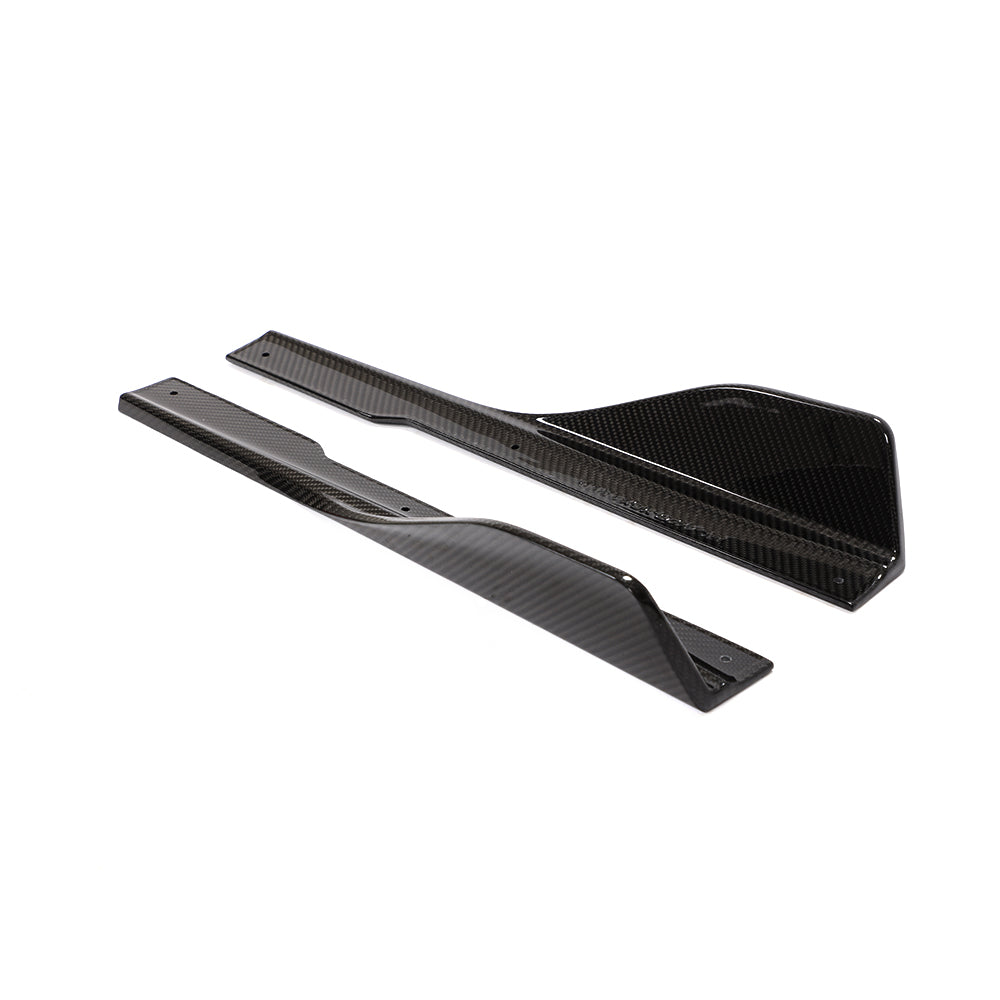 BMW 8-Series M-Sport G16 / M8 F93 - AC Style Wet Carbon Fiber Splitter