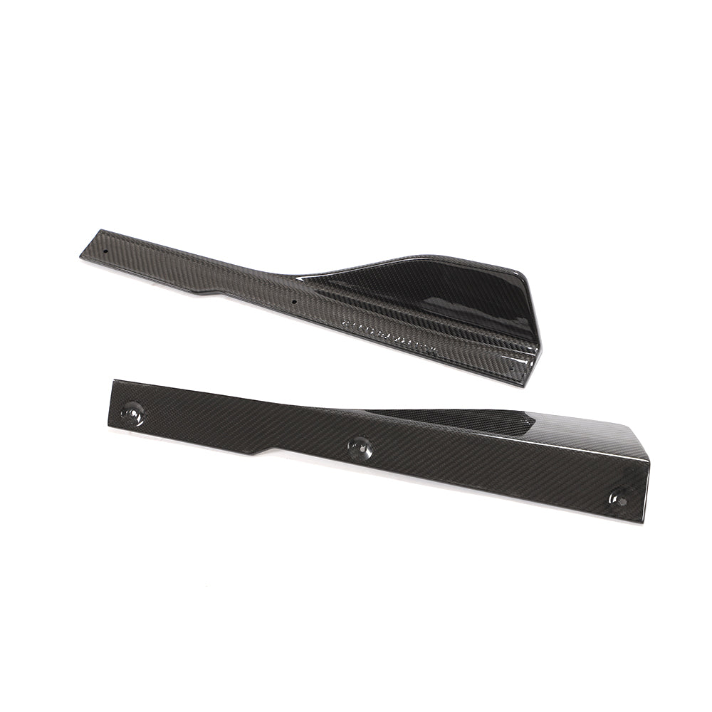 BMW 8-Series M-Sport G16 / M8 F93 - AC Style Wet Carbon Fiber Splitter