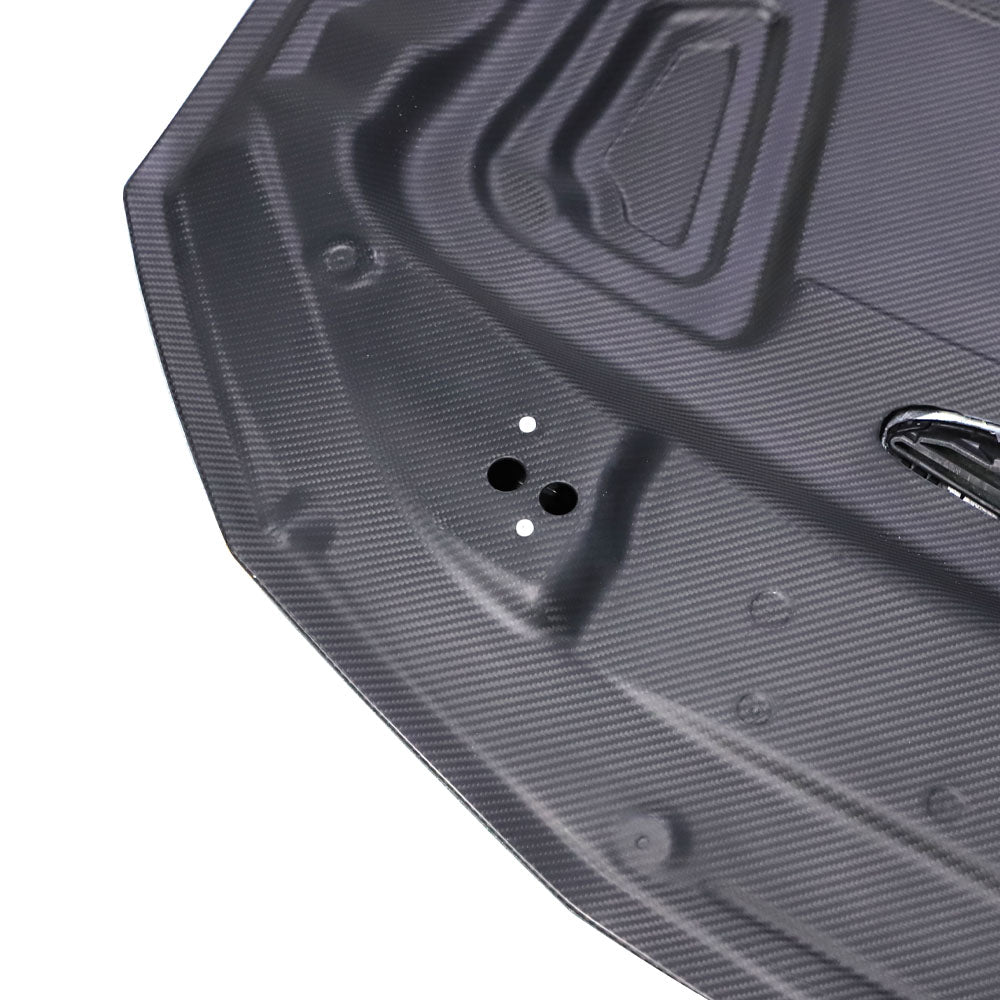 BMW G22 / G23 4-Series - GTS Style Double Sided Dry Carbon Fiber Hood