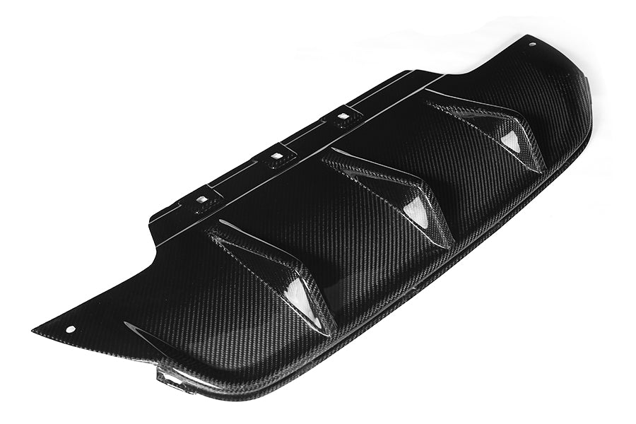 BMW 6-Series Base / BMW M6 - Wet Carbon Fiber Rear Diffuser