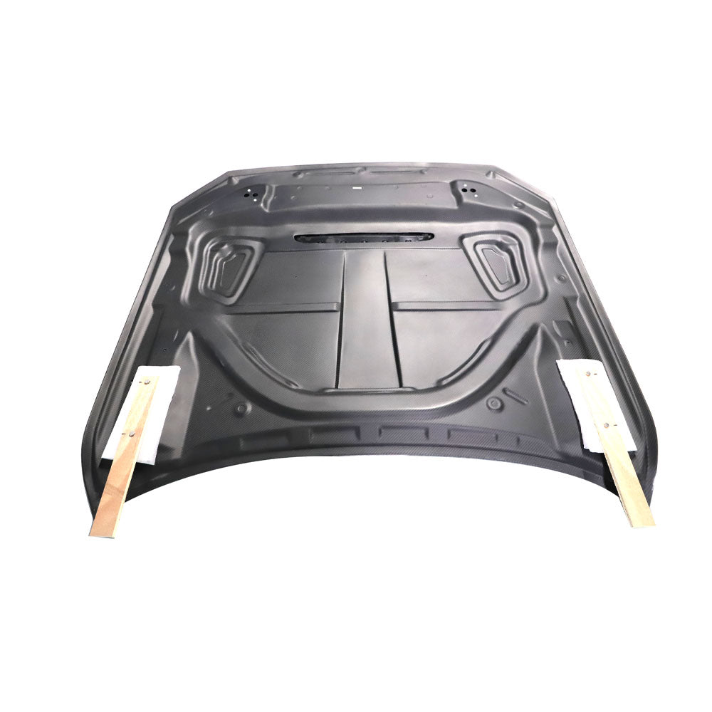 BMW G22 / G23 4-Series - GTS Style Double Sided Dry Carbon Fiber Hood