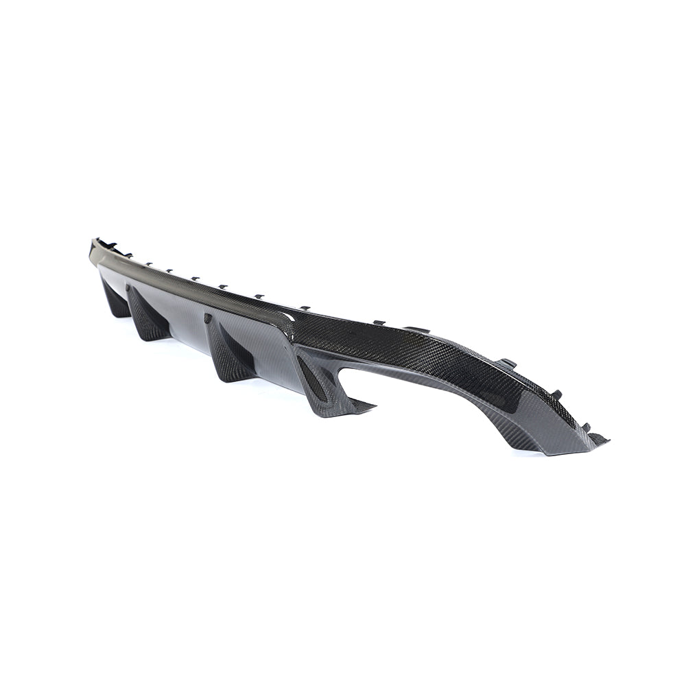 BMW G26 4-Series M-Sport - Wet Carbon Fiber Rear Diffuser