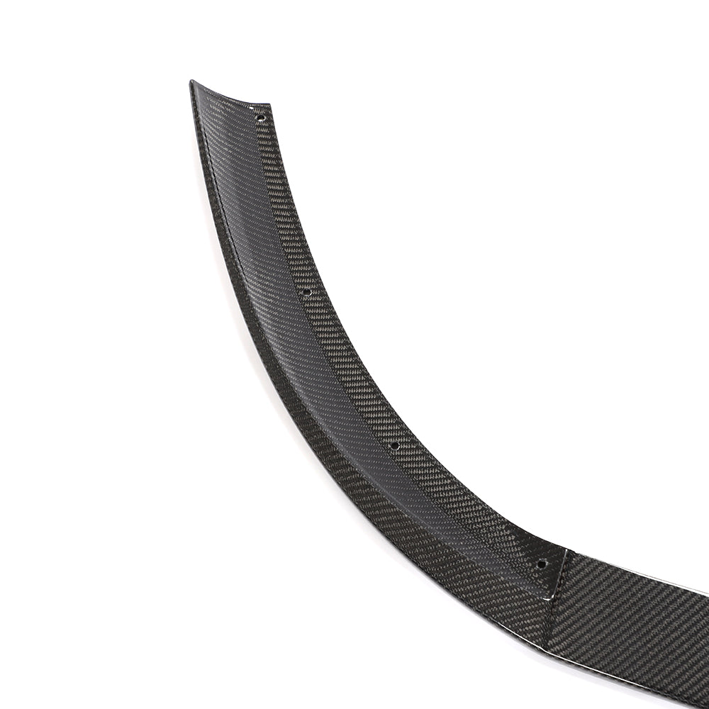 BMW 6-Series Base - Wet Carbon Fiber Front Lip