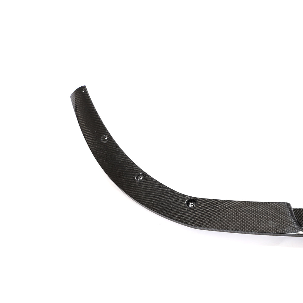 BMW 6-Series Base - Wet Carbon Fiber Front Lip