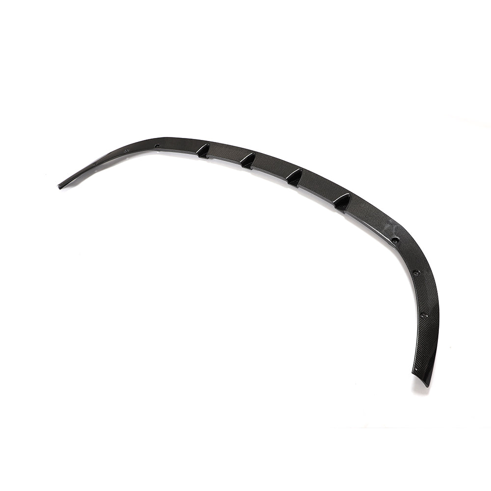 BMW 6-Series Base - Wet Carbon Fiber Front Lip