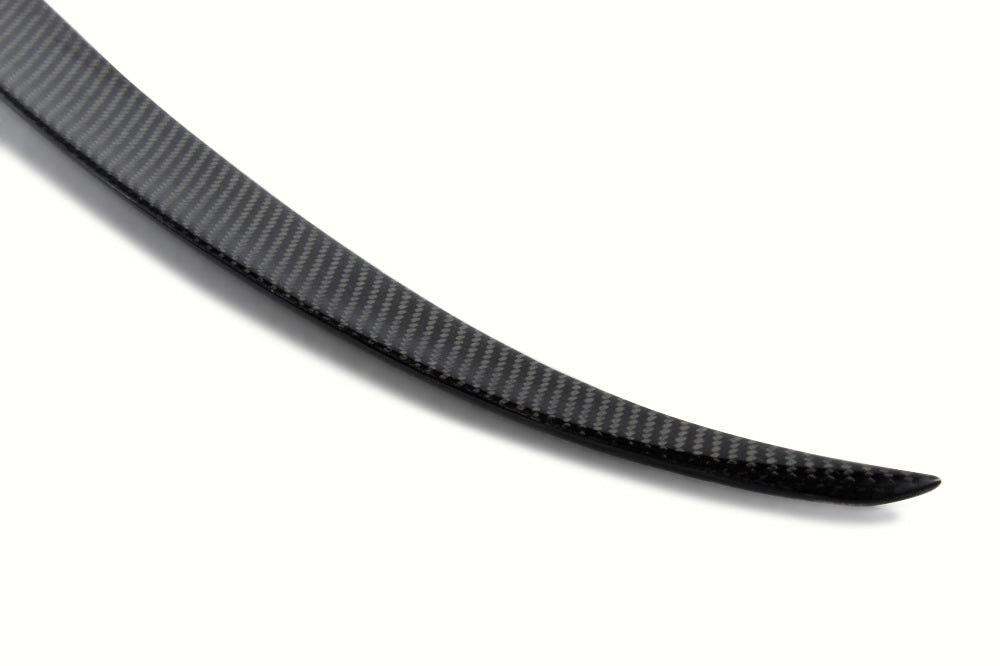 BMW F10 5-Series M-Sport / M5 - M5 Style Wet Carbon Fiber Rear Trunk Spoiler