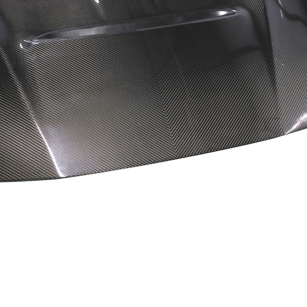 BMW G22 / G23 4-Series - GTS Style Double Sided Dry Carbon Fiber Hood