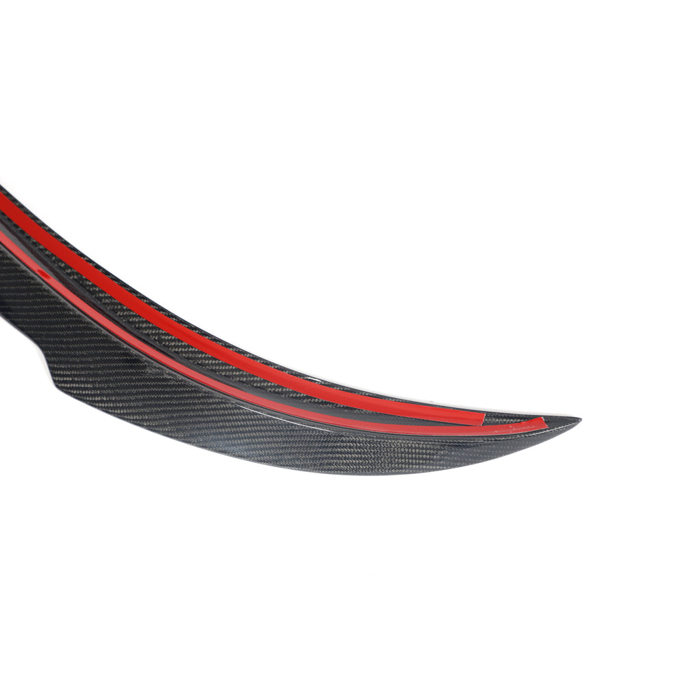 BMW 8-Series G15 / M8 F92 - V-Style Wet Carbon Fiber Rear Trunk Spoiler