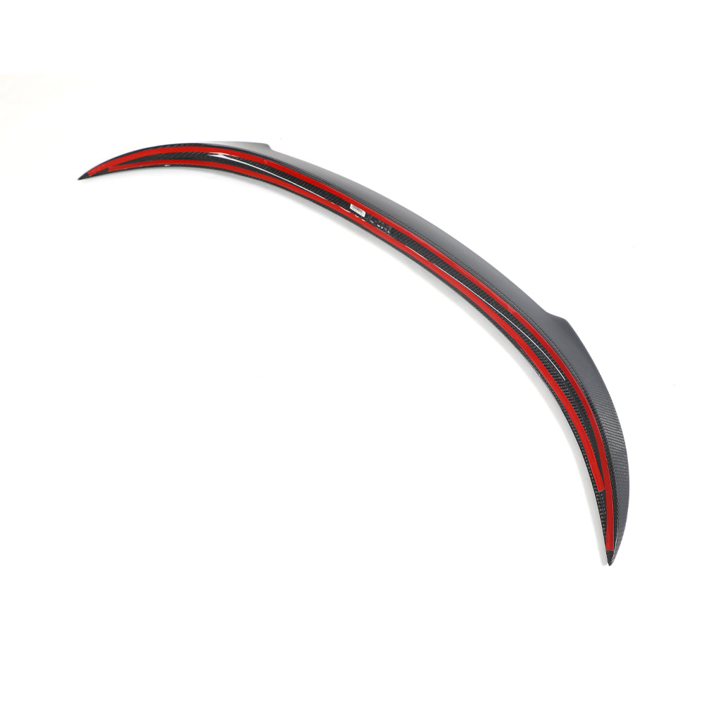 BMW 8-Series G15 / M8 F92 - V-Style Wet Carbon Fiber Rear Trunk Spoiler