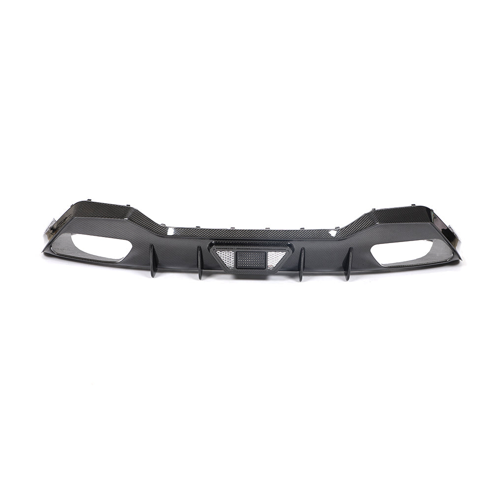 BMW 8-Series M-Sport G14 / G15 / G16 - AC Style Wet Carbon Fiber Rear Diffuser